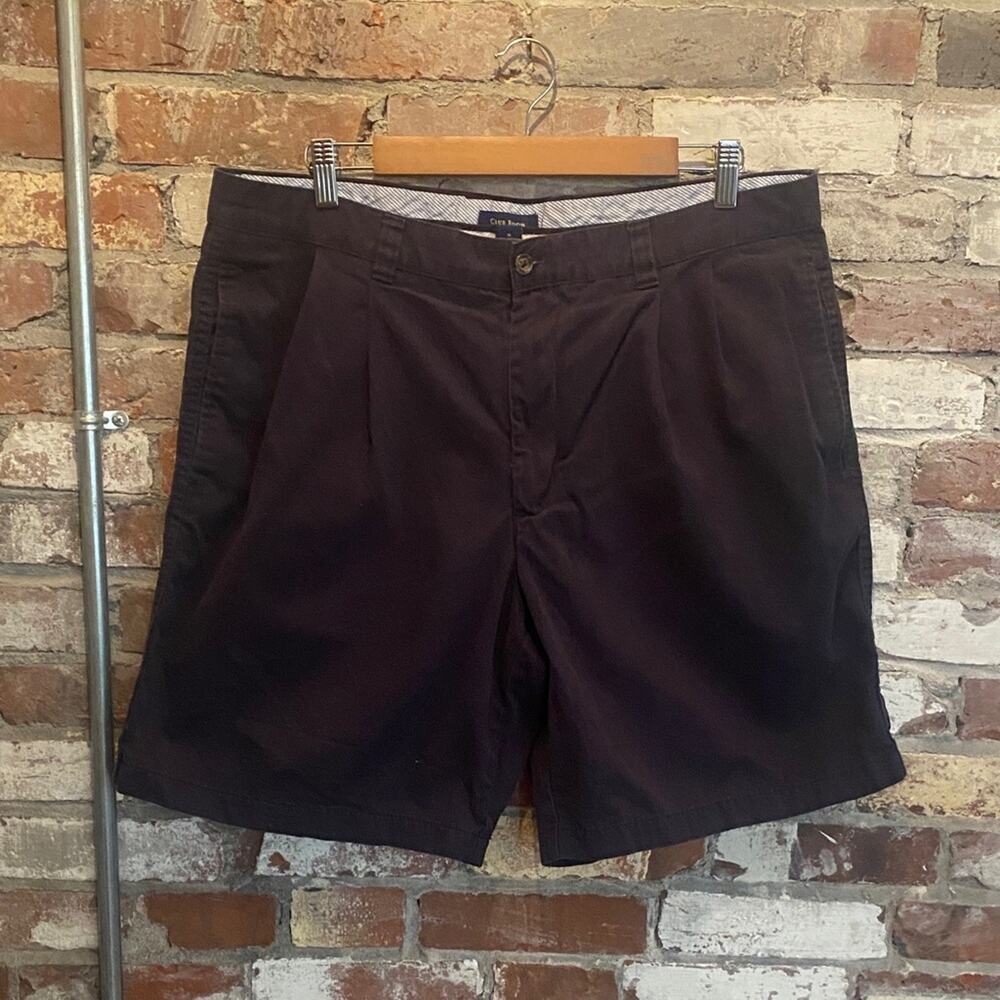 Club Room Men's Black  Cotton Shorts Size 36